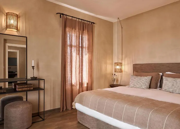 Luxury Naxos Elegant Air Conditioning Private Pool Villa *